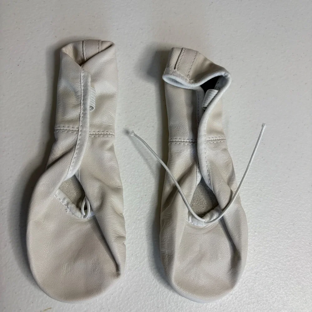 Bloch Dansoft S0205G Kids Ballet Dance Shoes‎ Slippers White Size 12.5